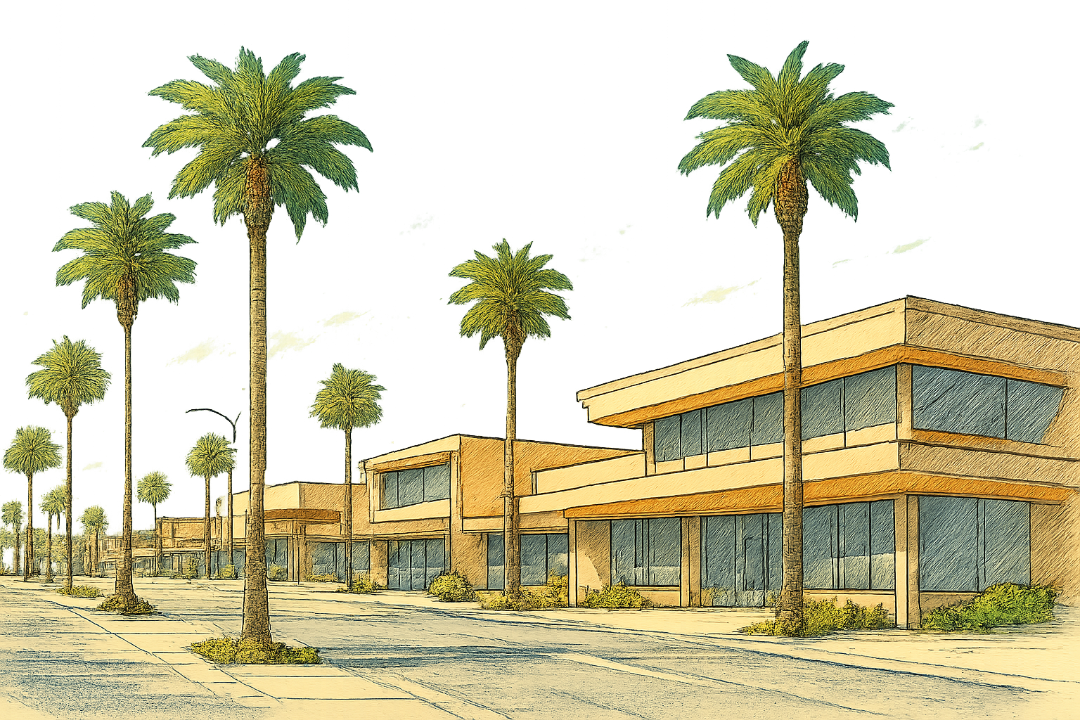 Quartier a éviter Palm Springs