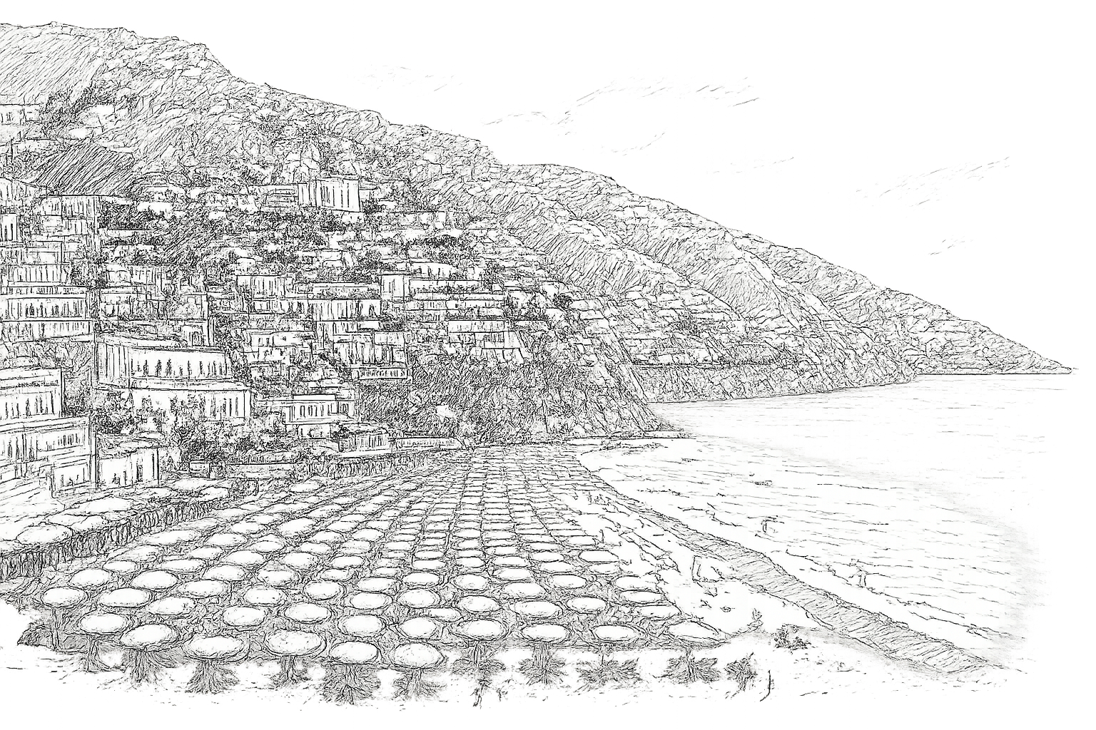 Quartier a éviter Positano
