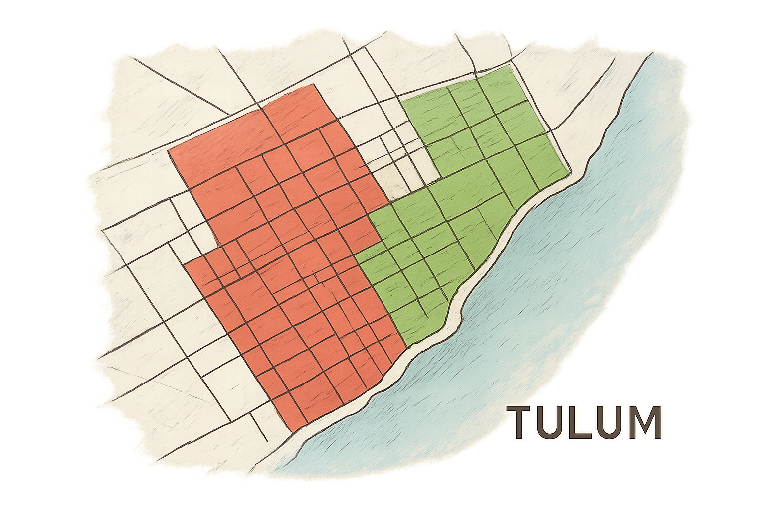 Quartier a éviter Tulum